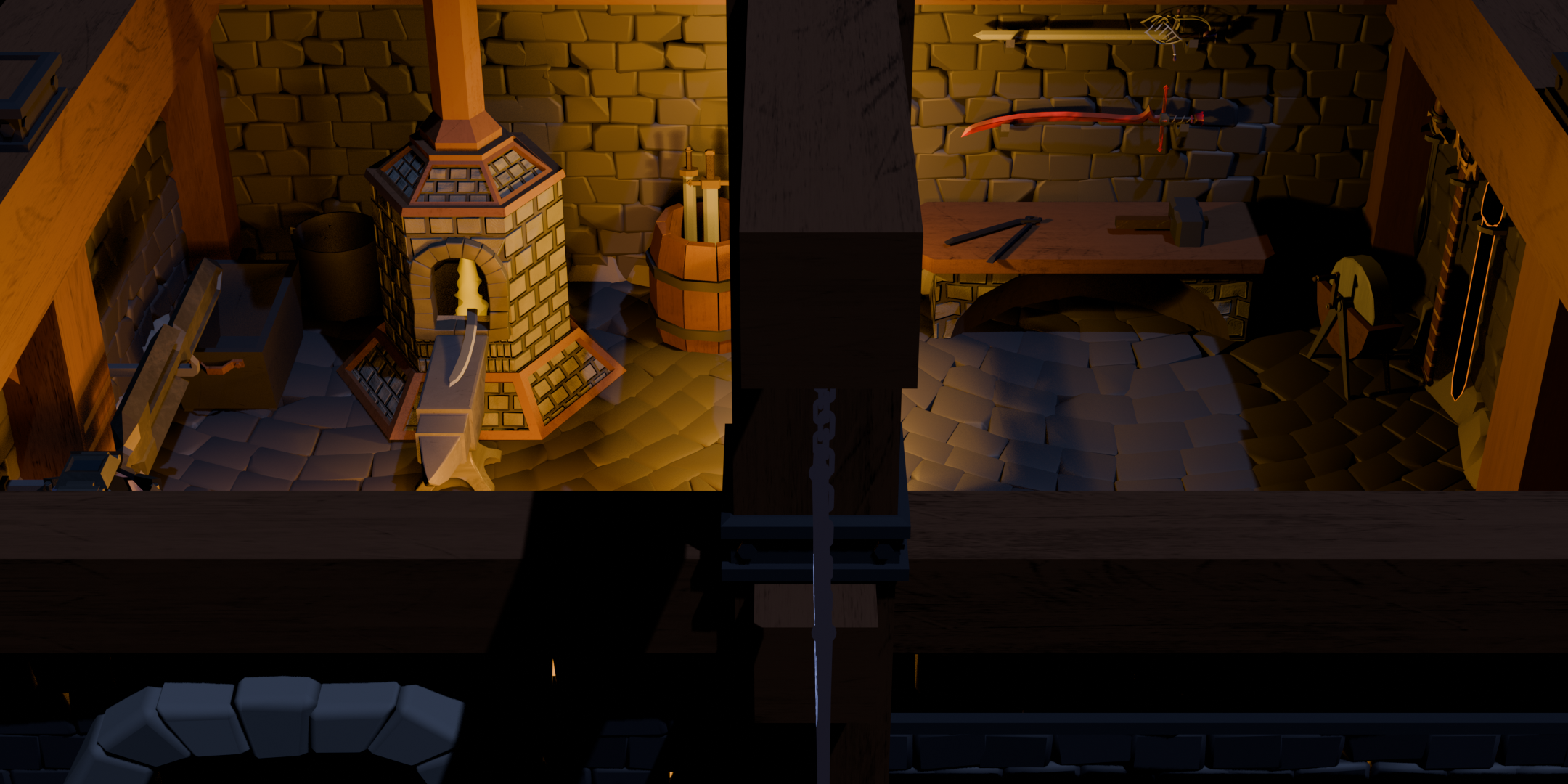 forge recreation in 3D